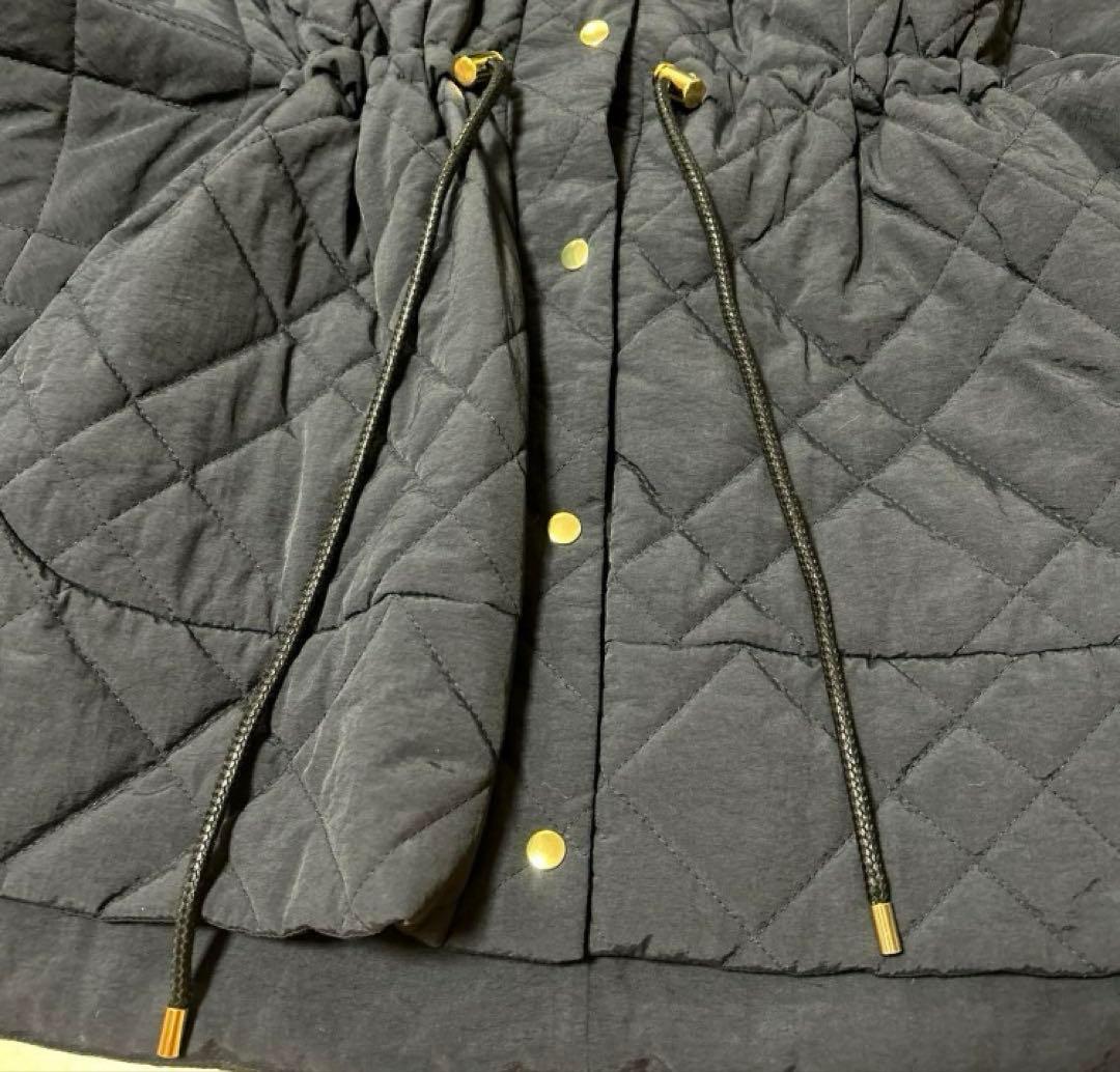 【極美品】maison de Dolce キルティングポンチョ ドルチェ　黒