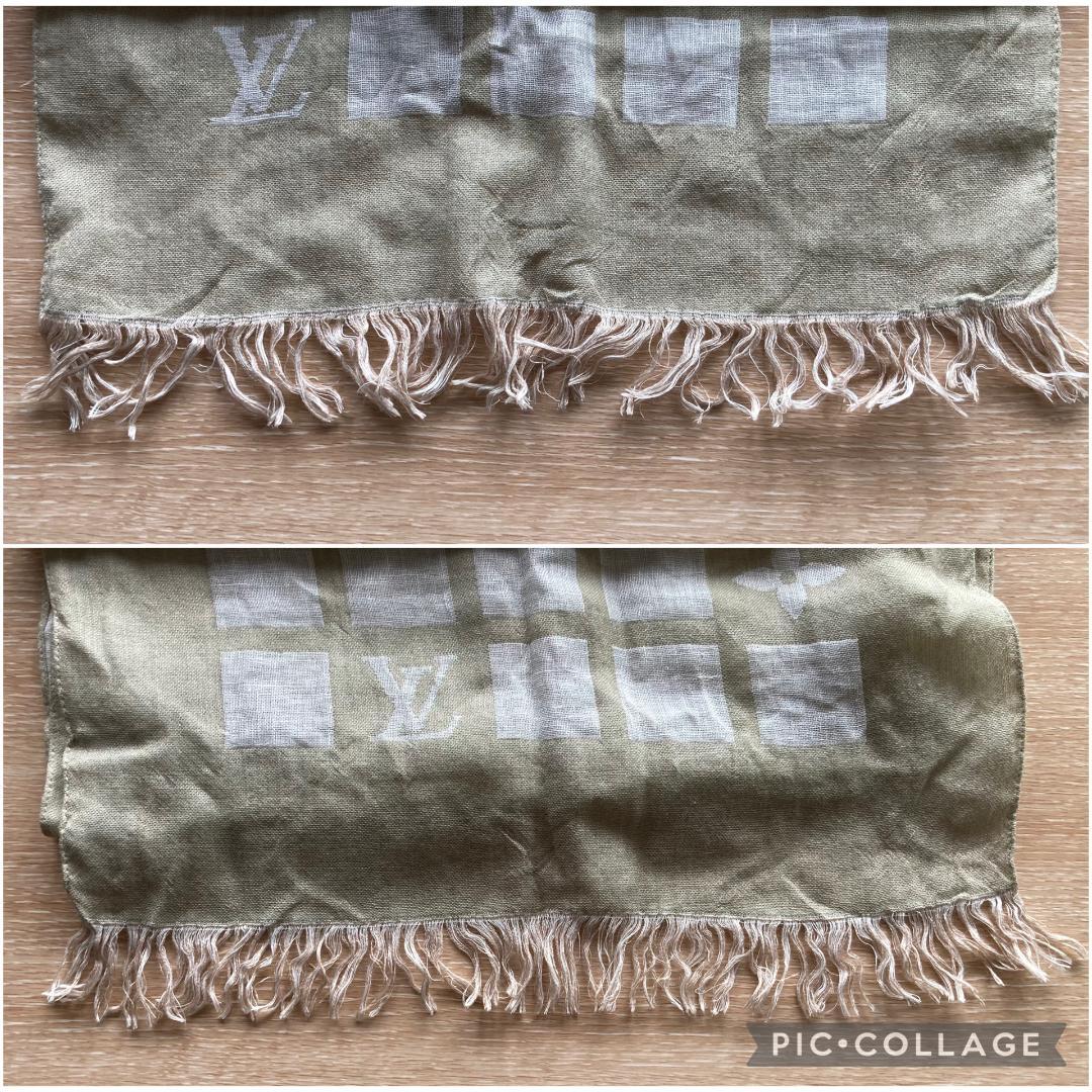 ルイヴィトン リネン モノグラム ストール