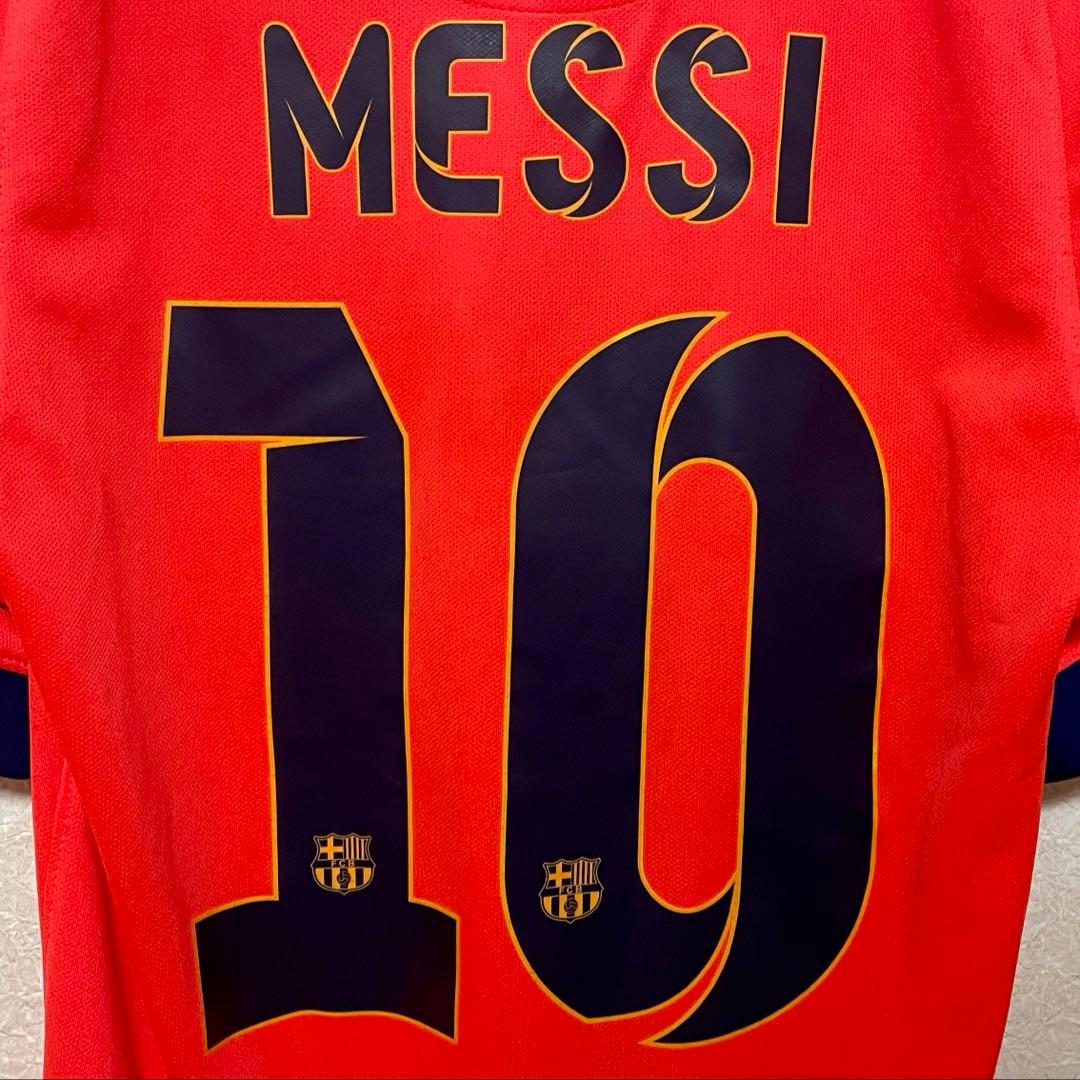 【正規品】バルセロナ 14-15 アウェイ メッシ トレブル M ほぼ未使用