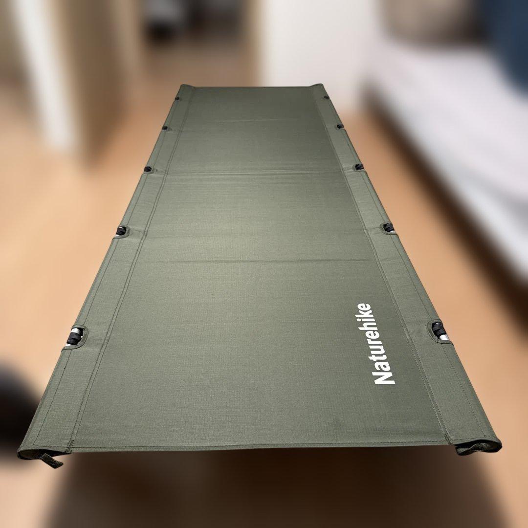 未使用 Naturehike コット ダークグリーン 2セット