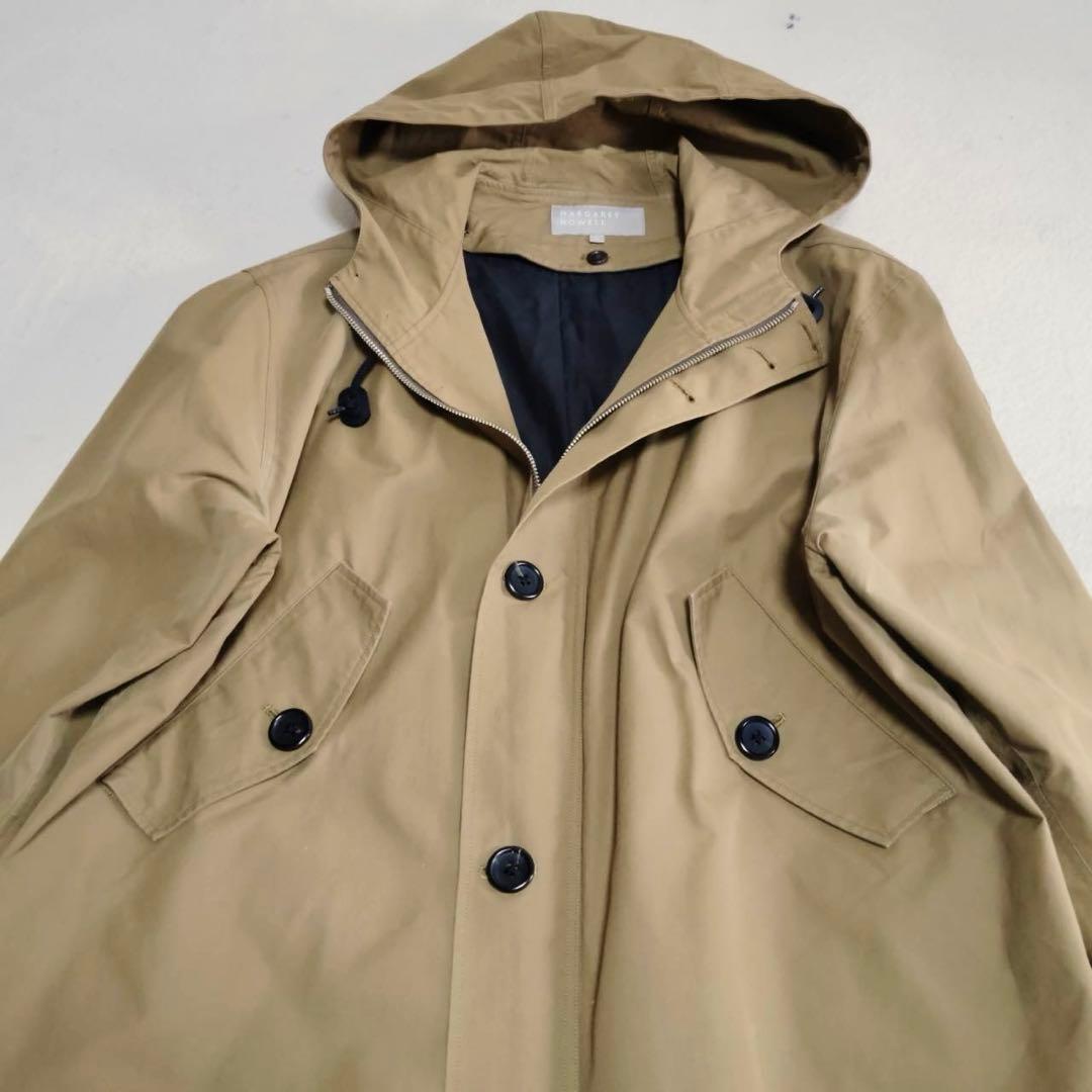 極美品 マーガレットハウエル モッズコート フーデットコート ライナー