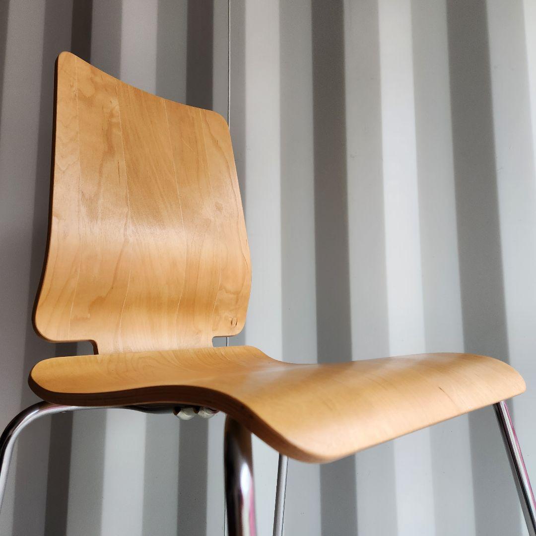 90's 廃盤 IKEA GILBERT スタッキングチェア　プライウッド