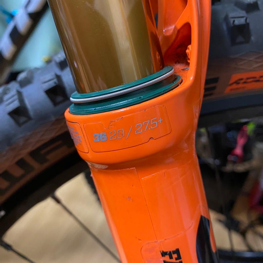 パーツ FOX 36 FACTORY 29/27.5+ 160mm