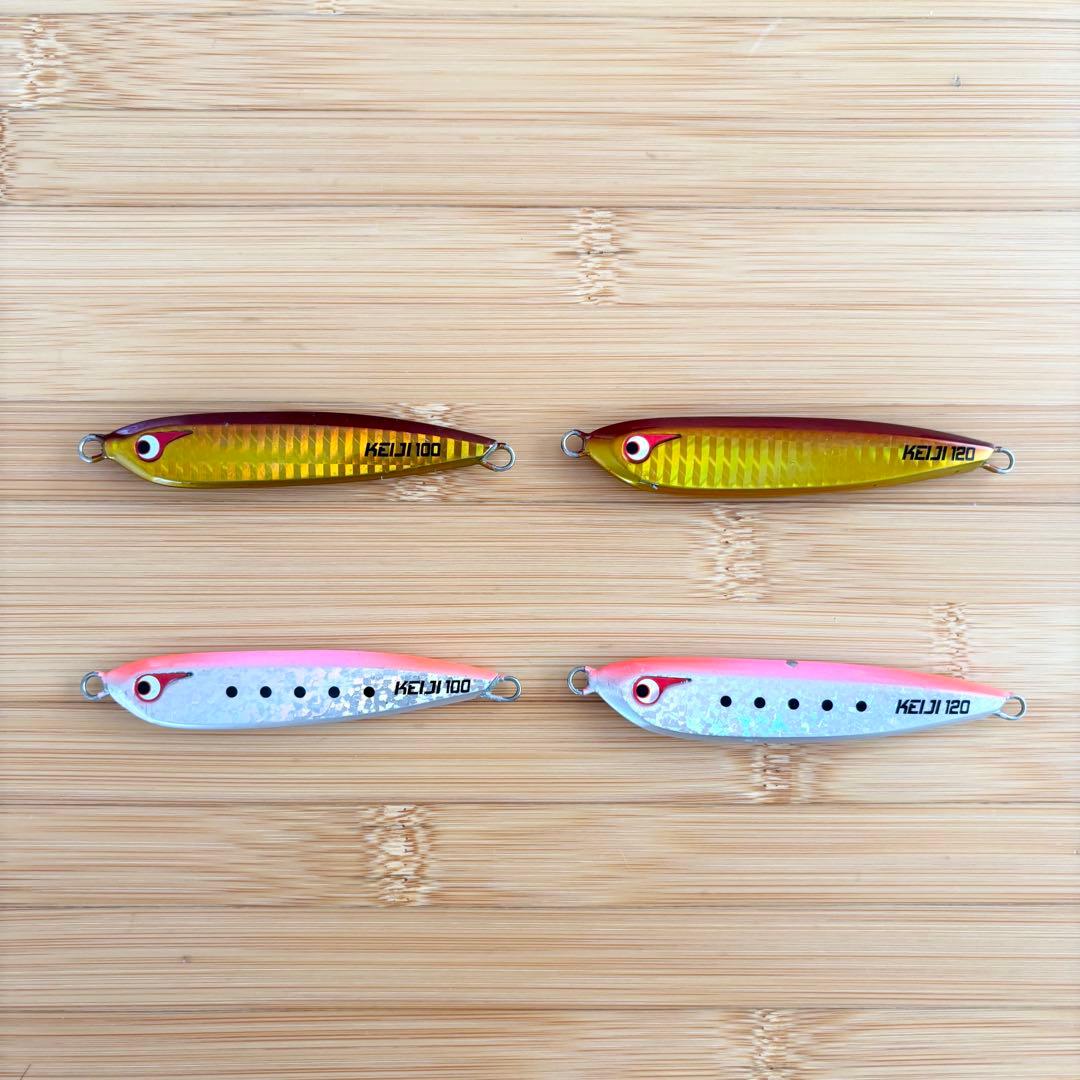 ボーズレス TG ケイジ　KEIJI 4本セット　120g 100g