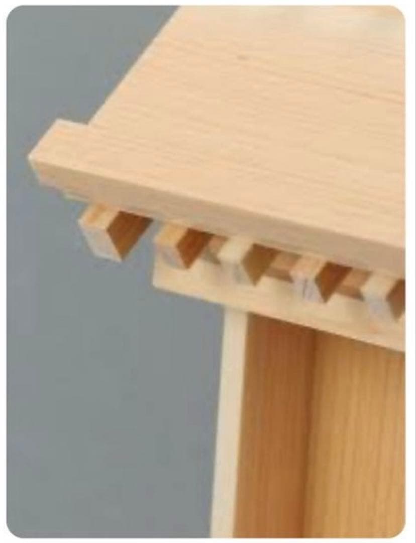 BEAMS 別注　お守り棚　俵田屋　ひのき　木製