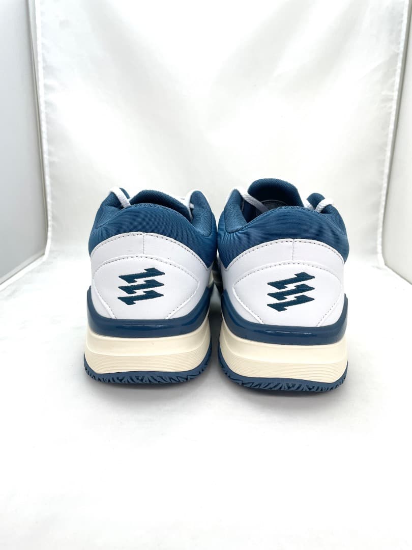 EGOZARU バスケットボールシューズ ホワイト/ブルー 30cm