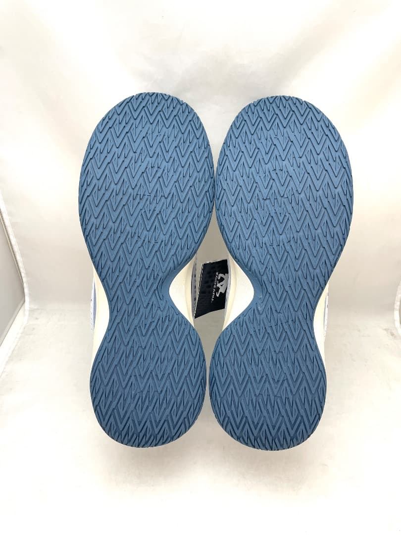 EGOZARU バスケットボールシューズ ホワイト/ブルー 30cm