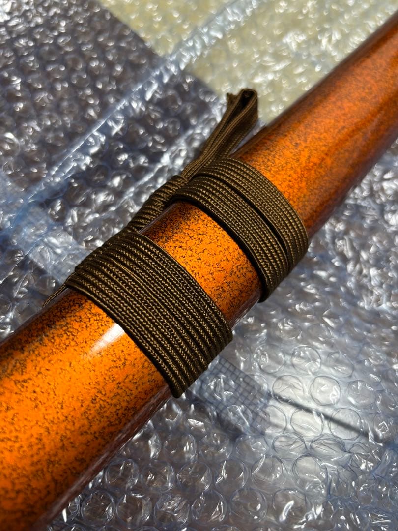 模造刀　脇差 金茶　大刀　袋付