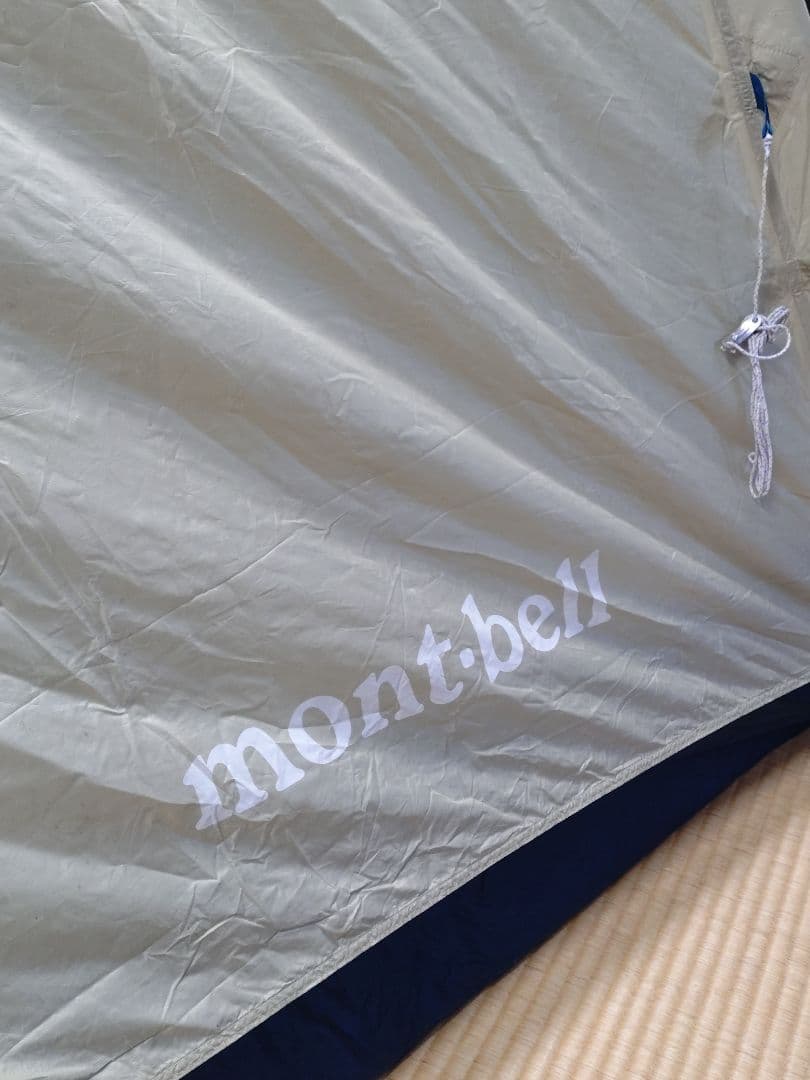 【中古】mont-bell ムーンライトテント１型　グランドシート付