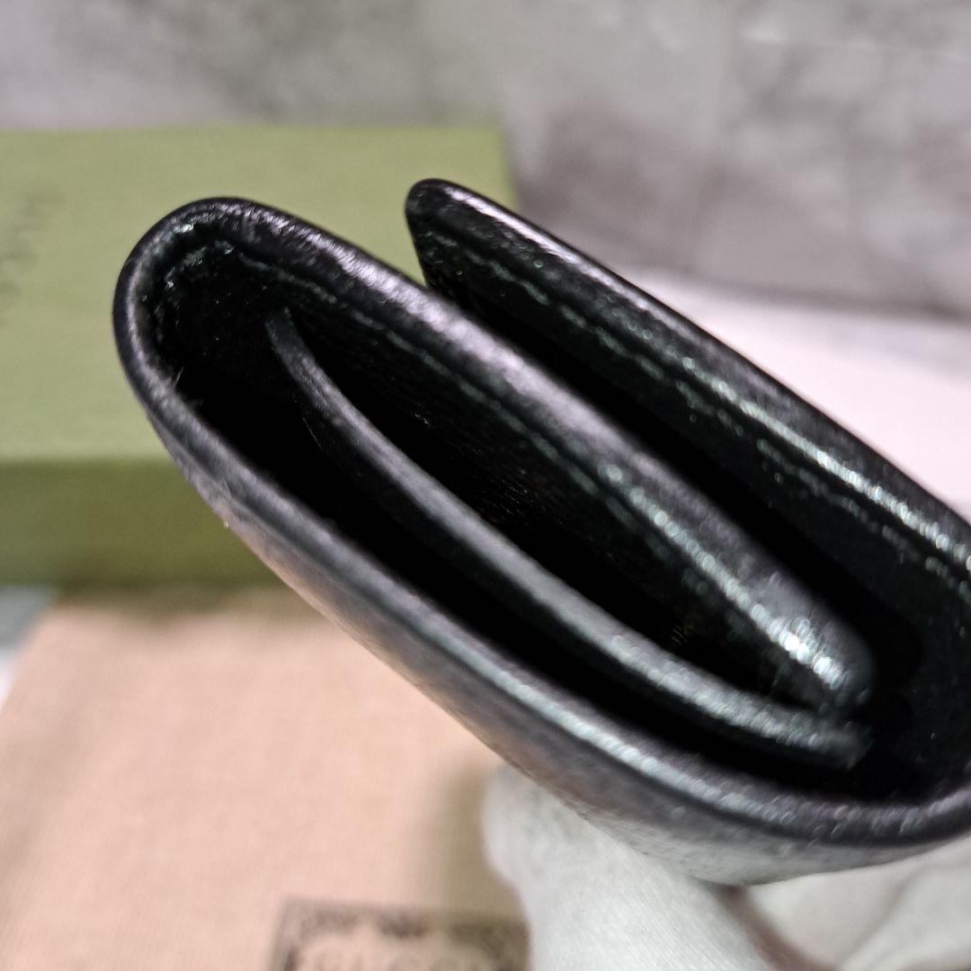 ✨️超美品 ✨️GUCCI グッチ マーモント　キーケース黒　箱&保存袋付き