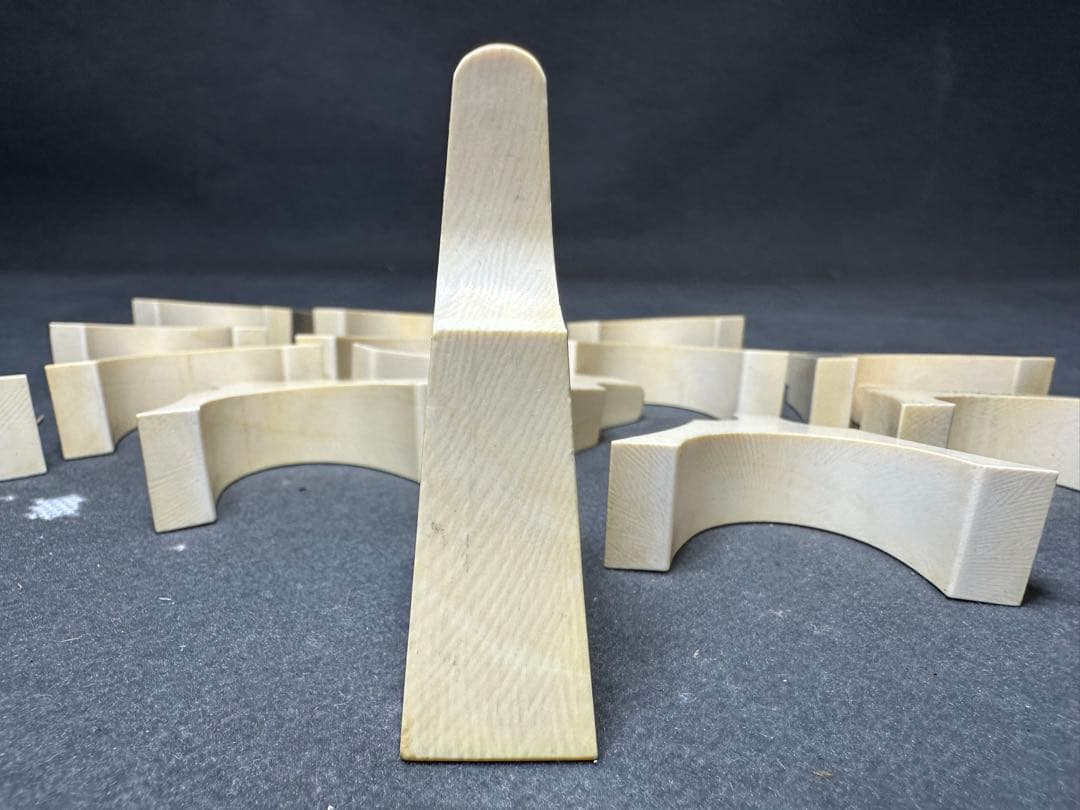 三線　琴柱 筝柱　天然素材 14個セット 和楽器　御琴　和琴 御箏琴柱