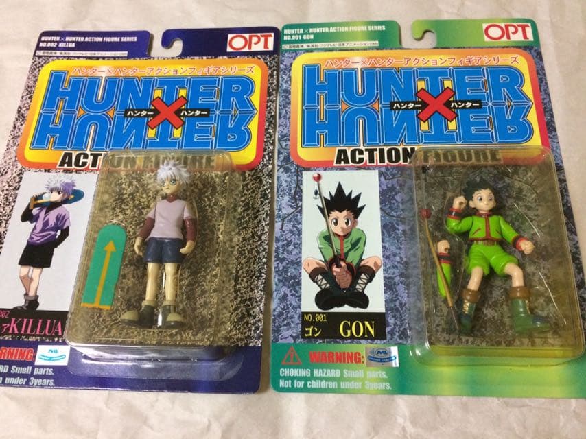 安い！オプト ハンター×ハンター アクションフィギアシリーズ4体セット未開封