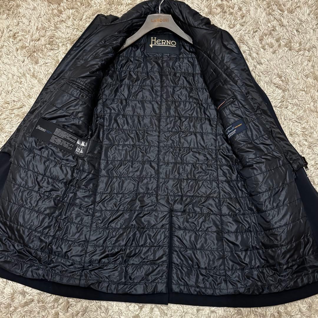HERNO ロロピアーナ ダウンウールチェスターコート 44