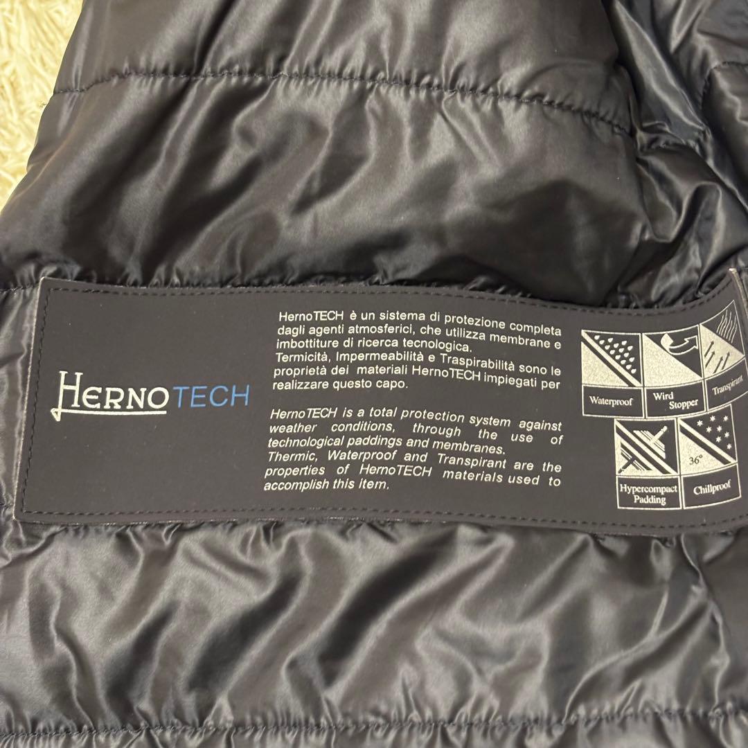 HERNO ロロピアーナ ダウンウールチェスターコート 44