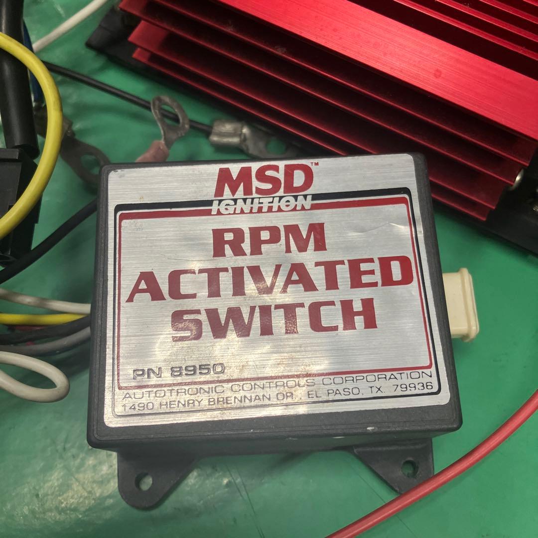 MSD デジタルマルチリタード RPM作動スイッチ シボレー フォード キャデ