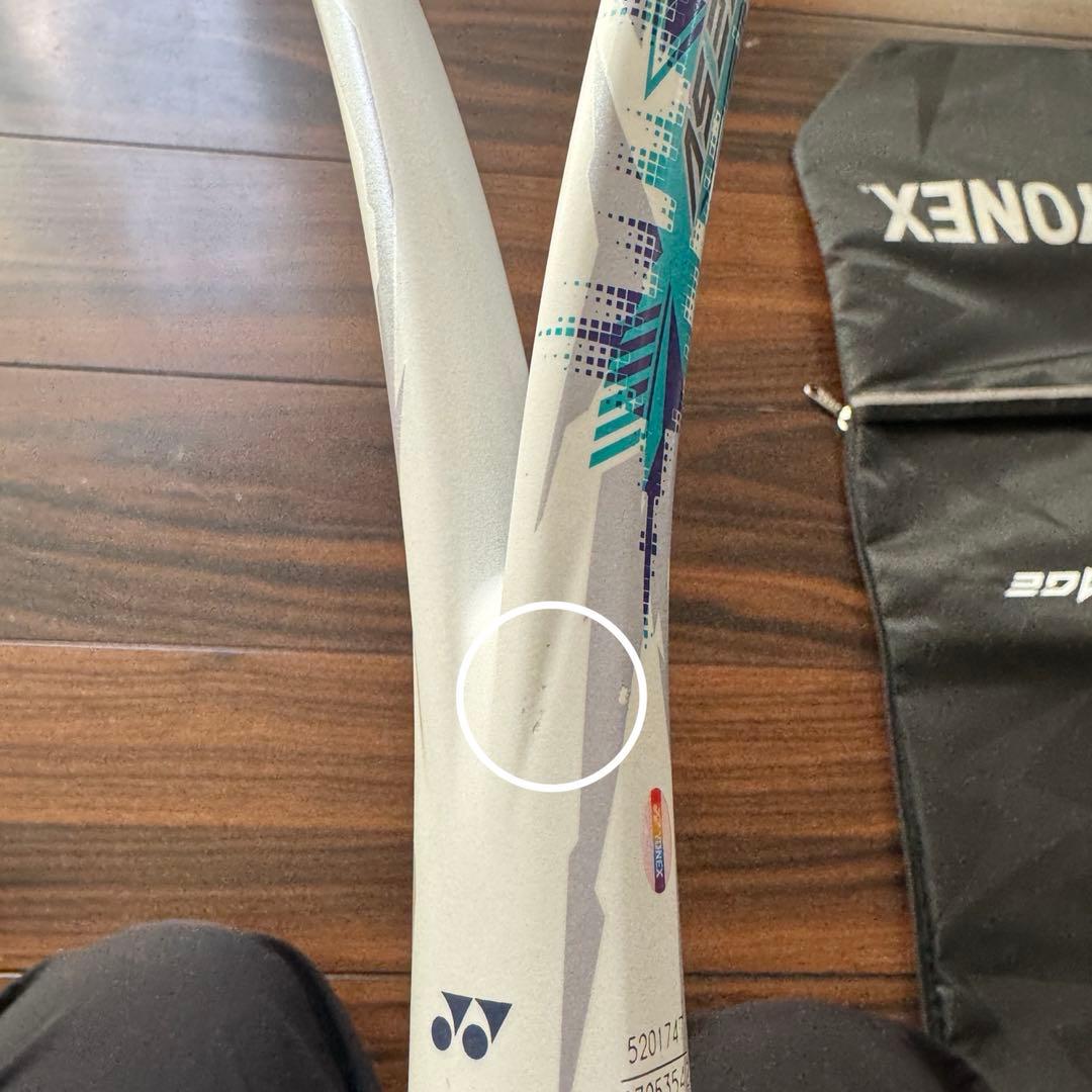 【美品★10月に購入】ヨネックス　ボルトレイジ　5V 軟式テニスラケット