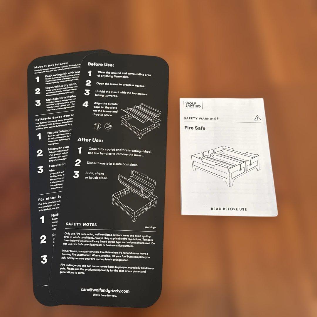 ウルフアンドグリズリー　ファイヤーセーフ&グリルM1セット