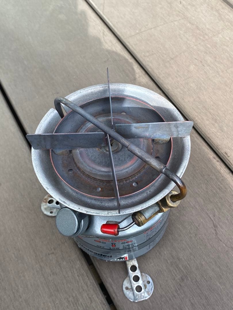 コールマン Feather モデル442／純正ウインドスクリーン／収納box付