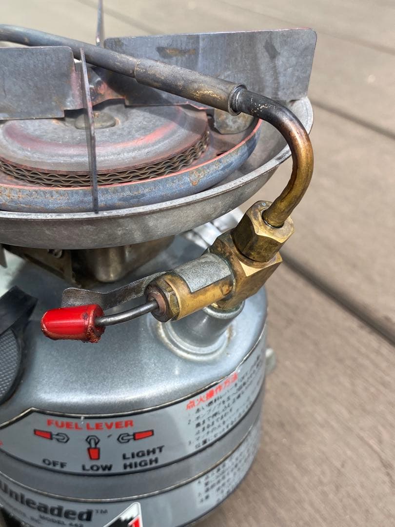 コールマン Feather モデル442／純正ウインドスクリーン／収納box付