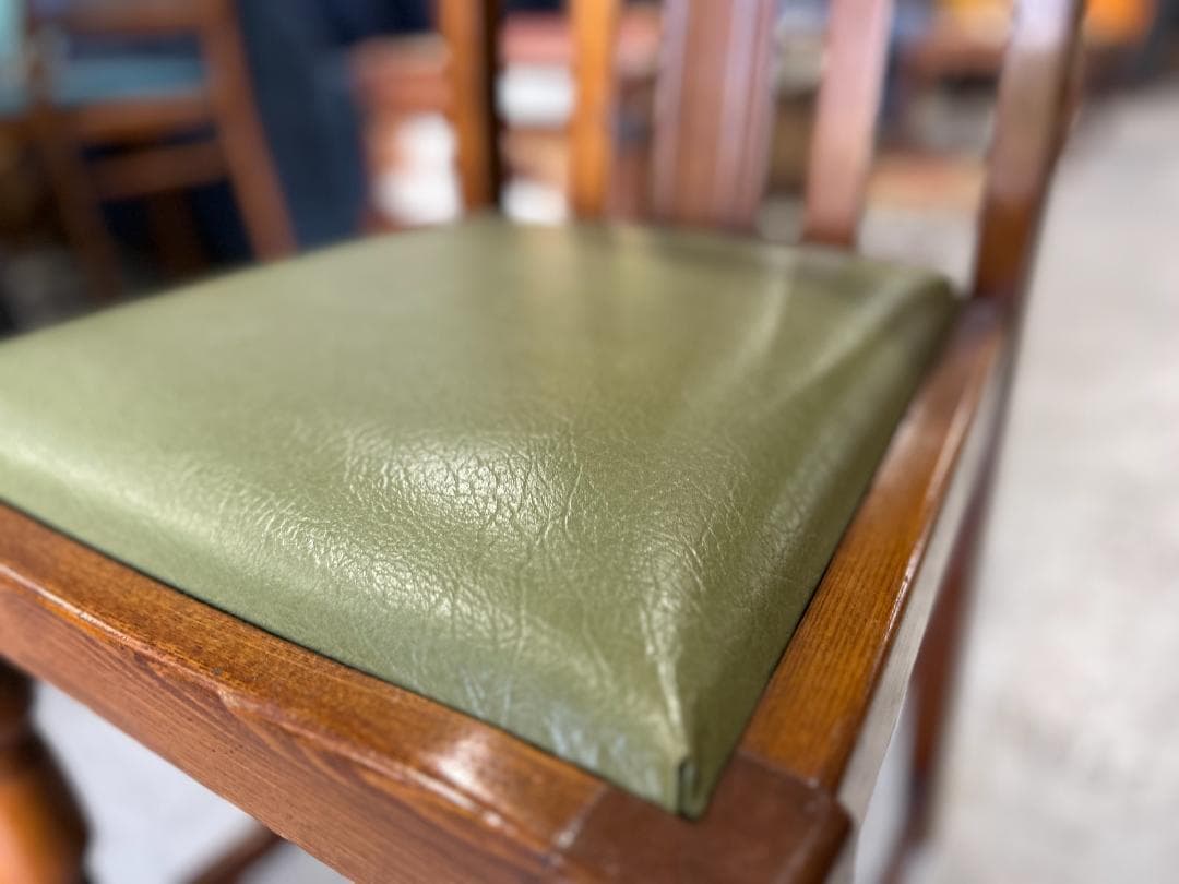 【EUR Vintage②】英国ヴィンテージ / ダイニングチェア｜オーク材