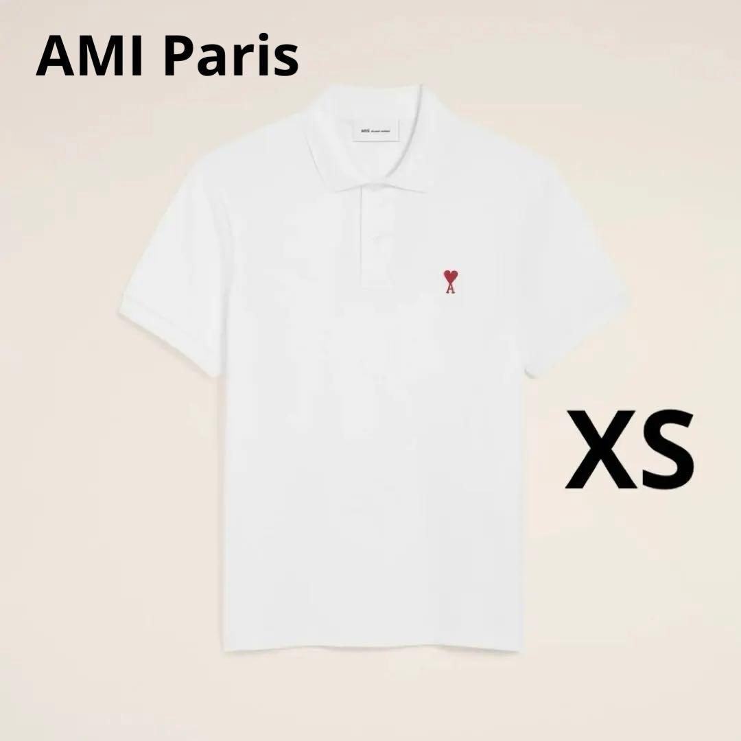 AMI PARIS アミ パリス Amide Coeur ポロシャツ XS - メルカリ