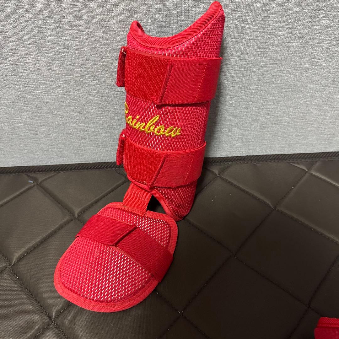 ミズノプロレッド フットガード エルボガード