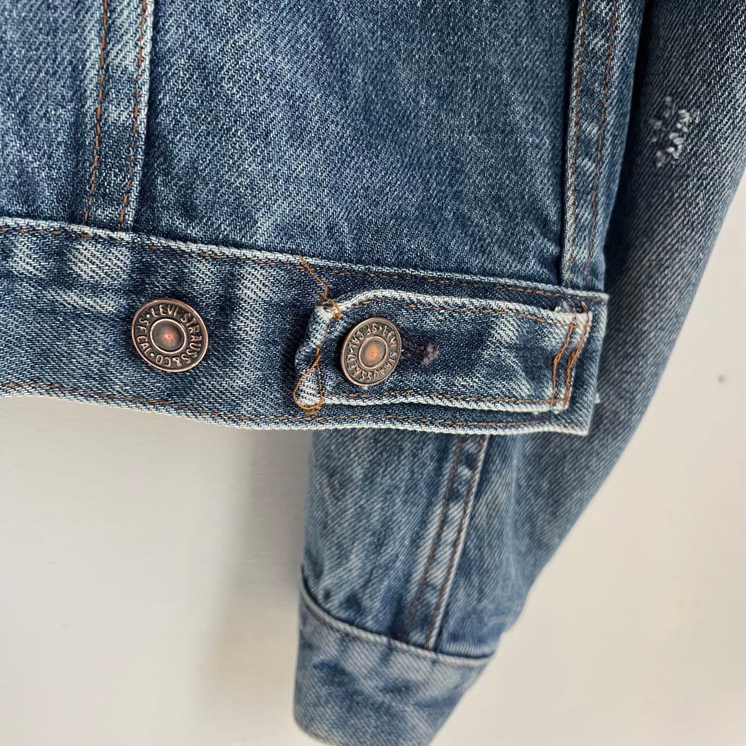 80s フランス製 Levis デニムジャケット 古着 ヴィンテージ 70500