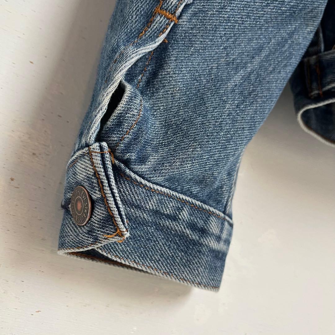 80s フランス製 Levis デニムジャケット 古着 ヴィンテージ 70500