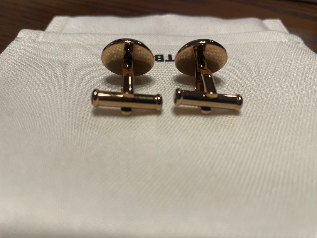 【新品未使用】MONTBLANC 幾何学模様 カフリンクス