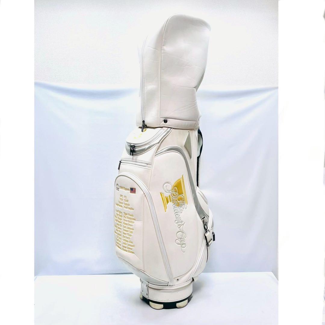 希少　プレジデンツカップ　記念　キャディバック　石川遼　タイガーウッズ