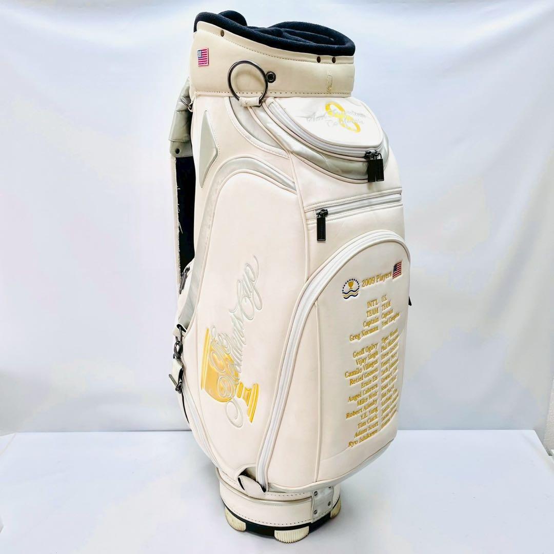 希少　プレジデンツカップ　記念　キャディバック　石川遼　タイガーウッズ