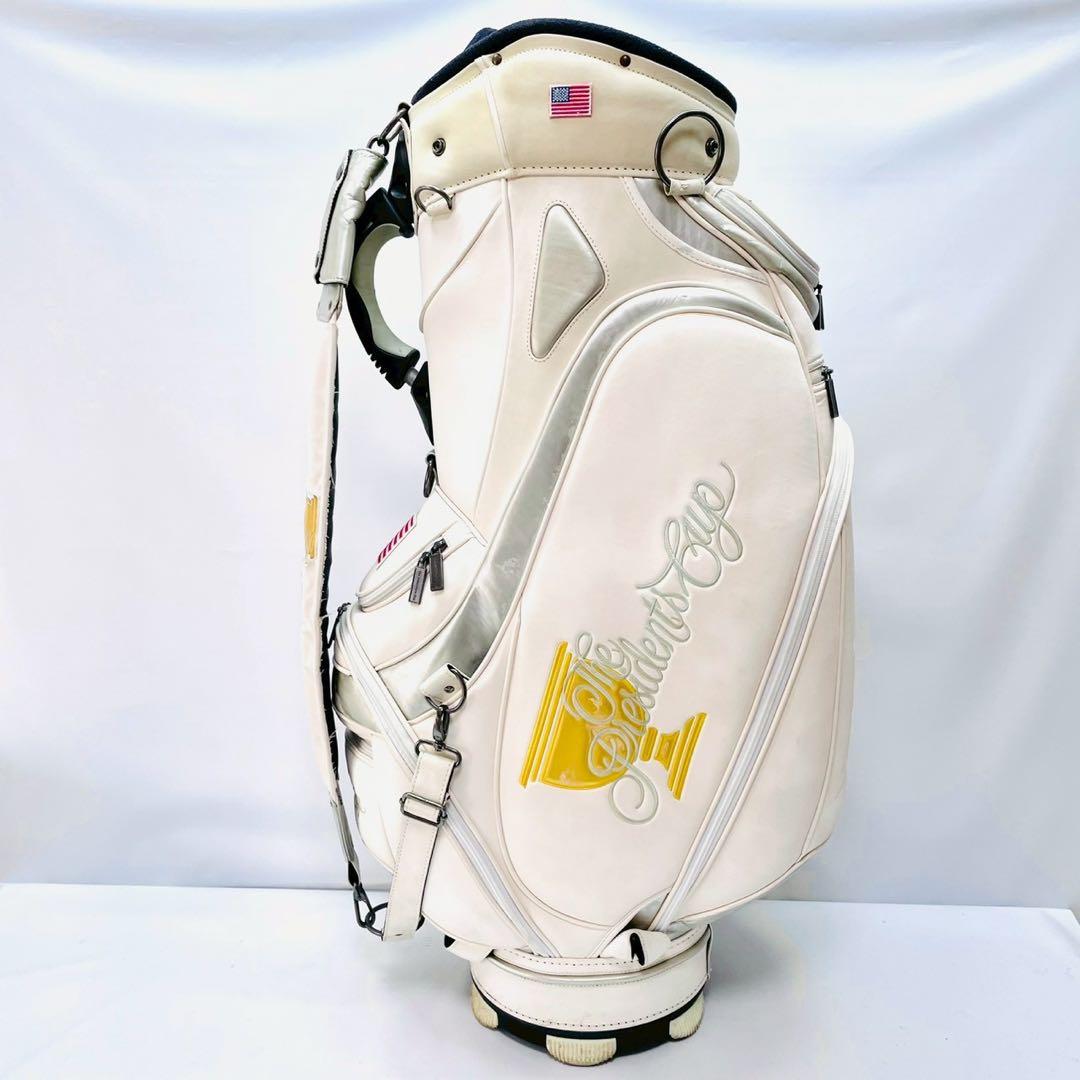 希少　プレジデンツカップ　記念　キャディバック　石川遼　タイガーウッズ