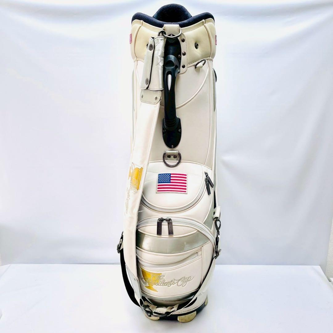 希少　プレジデンツカップ　記念　キャディバック　石川遼　タイガーウッズ