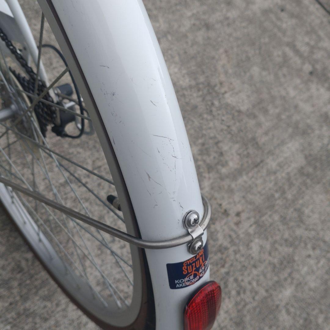 【愛知県豊橋市&田原市　直接引渡し限定】26インチ　シティサイクル ホワイト