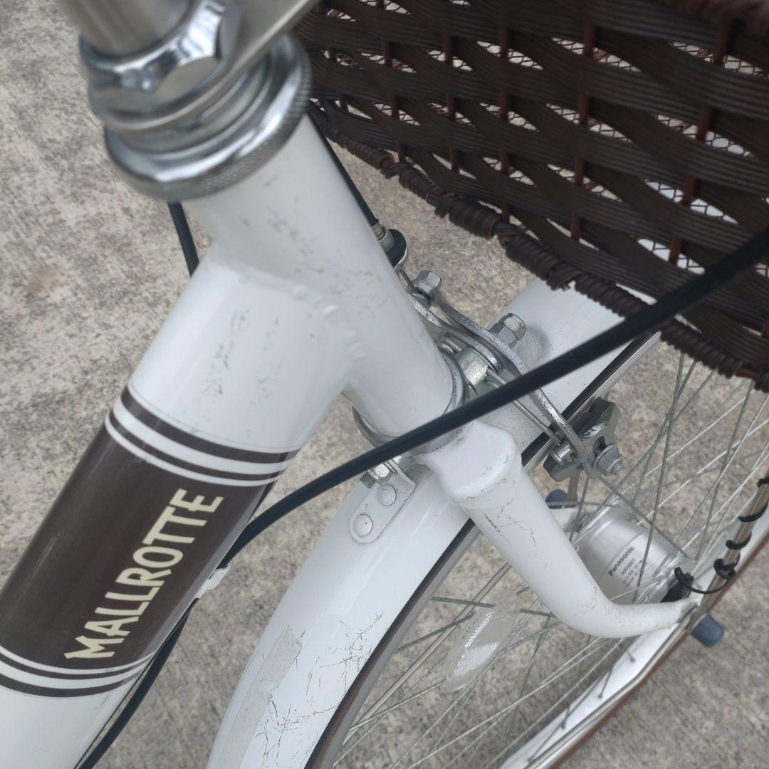 【愛知県豊橋市&田原市　直接引渡し限定】26インチ　シティサイクル ホワイト