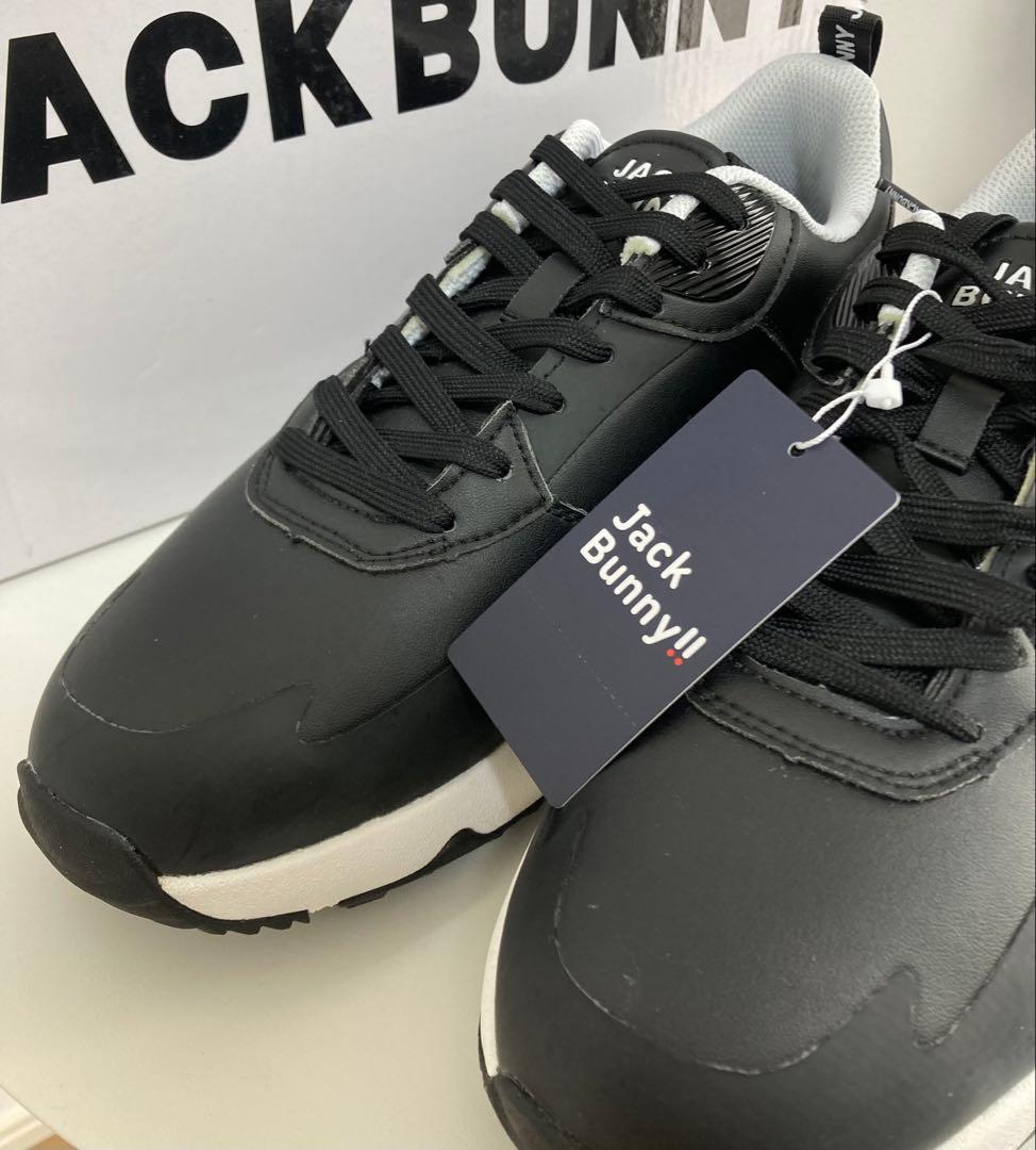 新品 パーリーゲイツ ジャックバニー AIR SOLEシューズ 黒 26.5