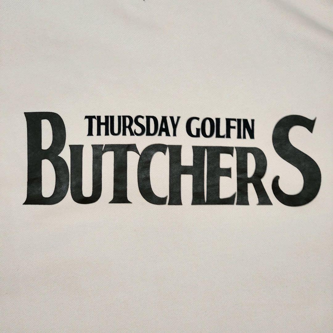 THURSDAY GOLFIN BUTCHERS ハーフジップ プルオーバー