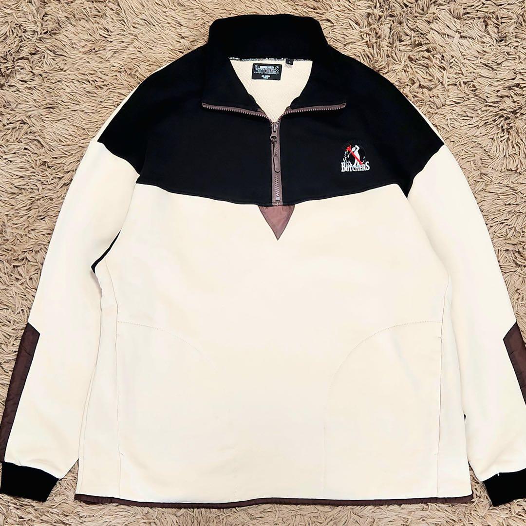 THURSDAY GOLFIN BUTCHERS ハーフジップ プルオーバー