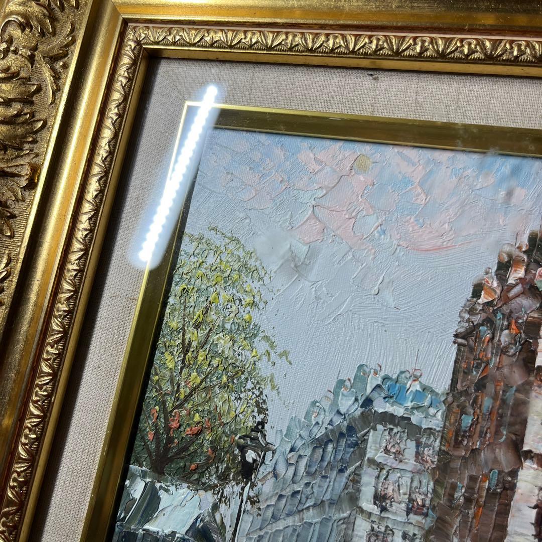 パリ 油絵 絵画 Caroline Burnett キャロライン バーネット - メルカリ
