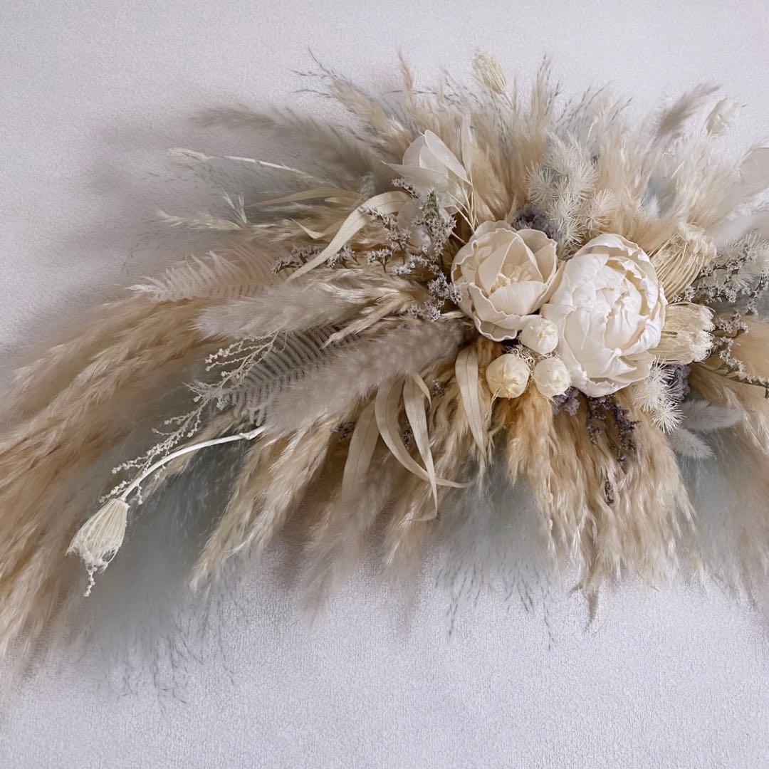 特大スワッグ アーチ風 壁がけ ウォールオブジェ インテリア