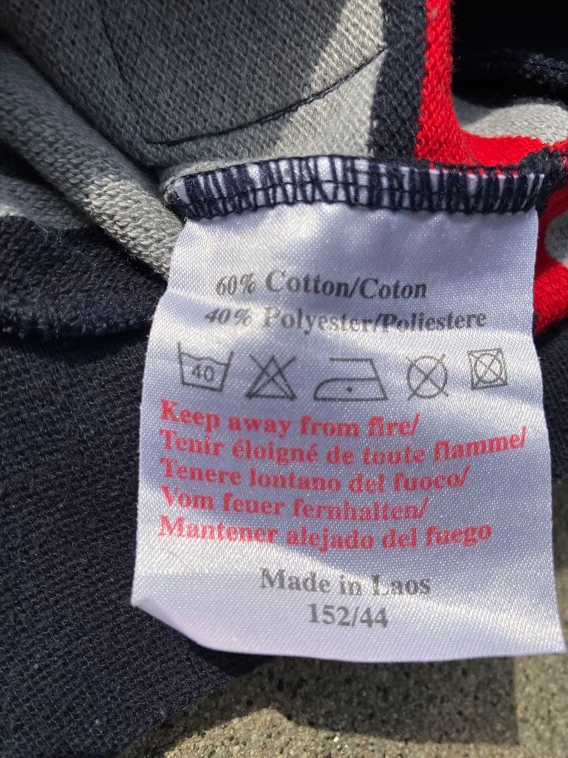 【希少】アンブロxイングランド代表 ボーダースウェットシャツ XL