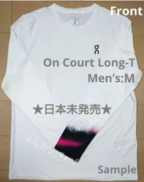 On Court Long-T テニス Men’s M White 日本未発売