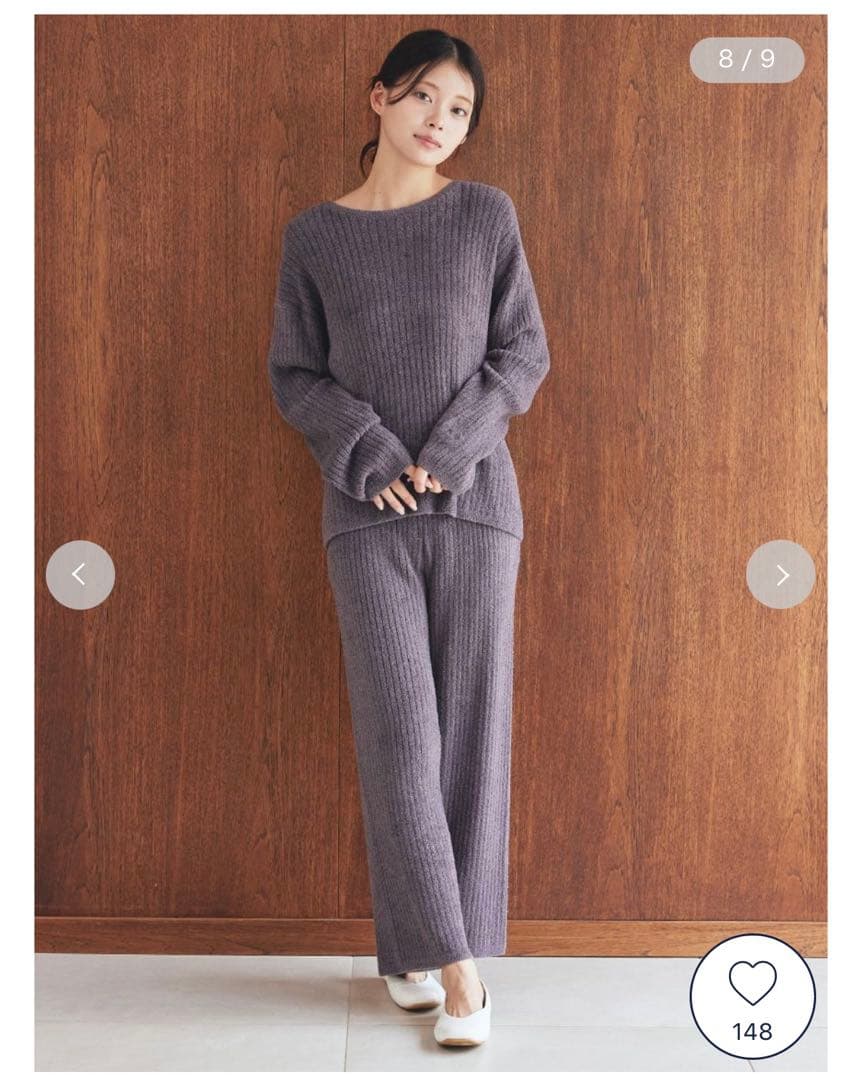 gelato pique 調温スムーズィー上下セットM