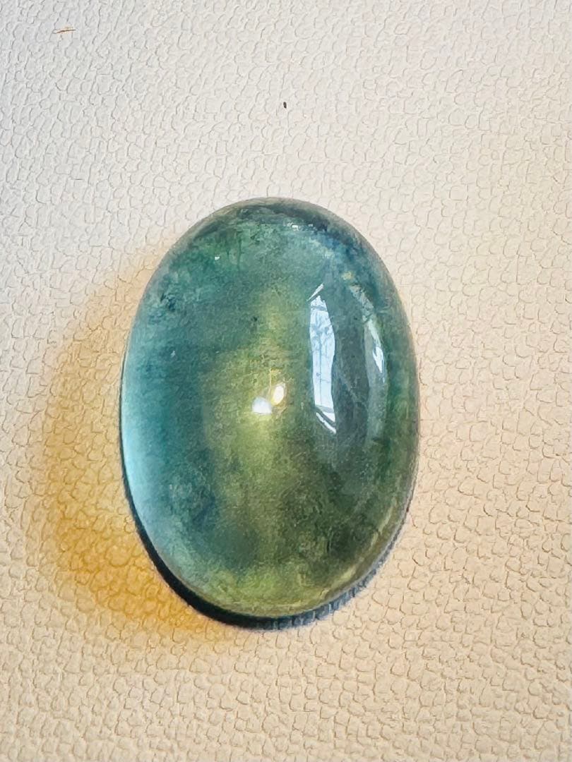 大粒❗️33.6ct！サンタマリアアクアマリン キャッツアイ