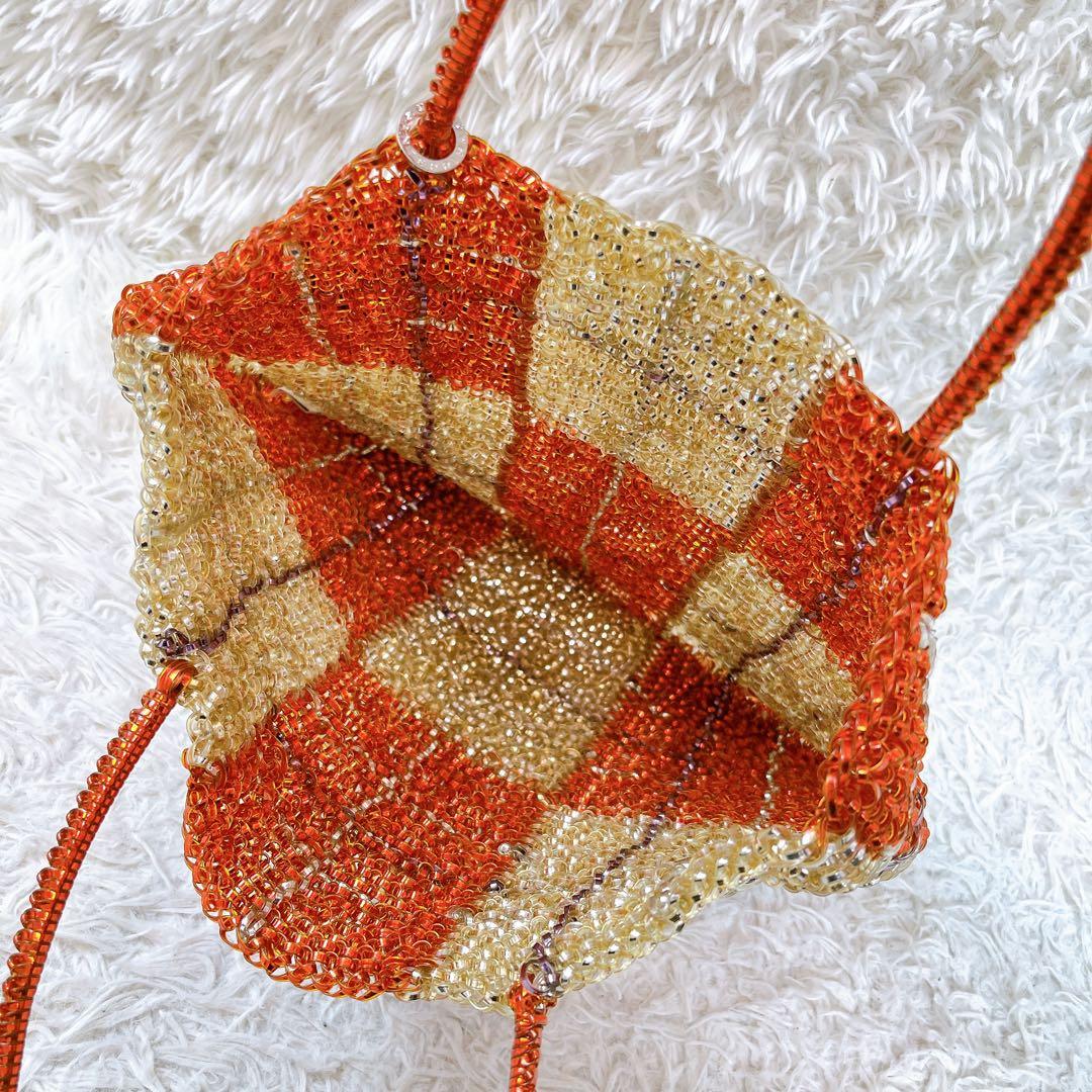 アンテプリマ✨スクエア ワイヤーバッグ タータンチェック ハンドバッグ