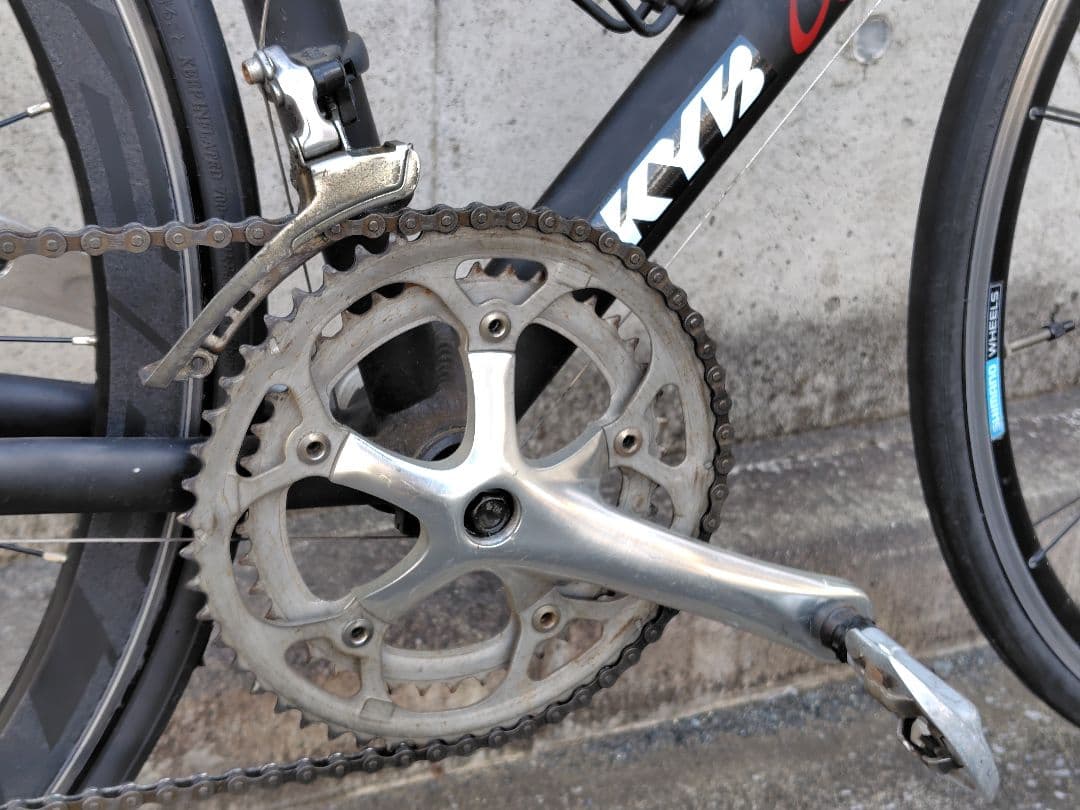 即乗 amico fun road ロードバイクカスタム ☆ノーマルペダル変更