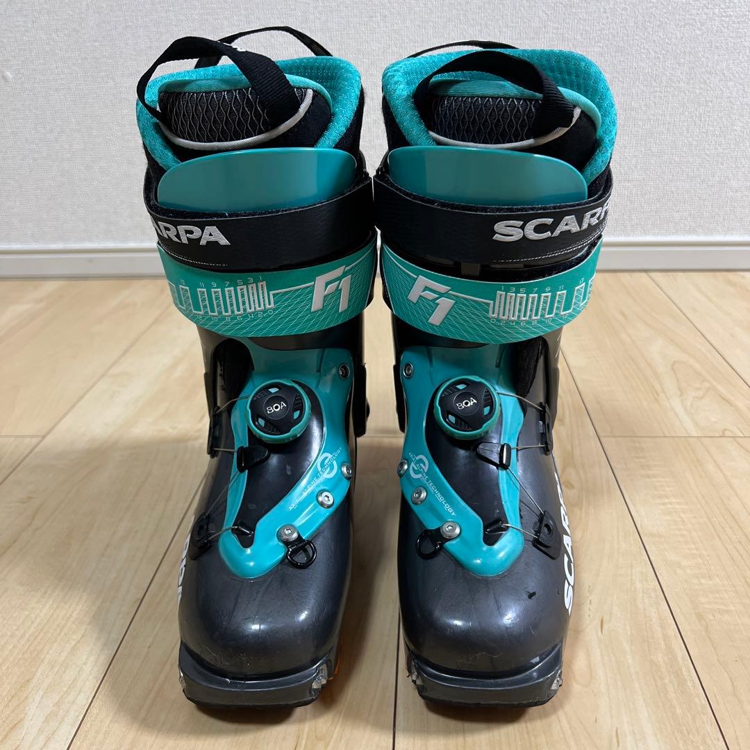 【美品_即日発送】SCARPA スカルパ スキーブーツF1 BOA 23.5cm