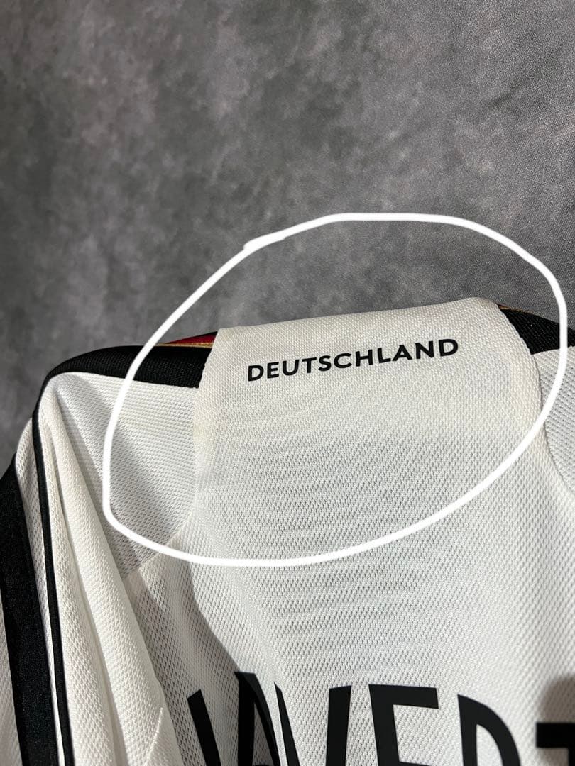 【正規品・長袖・タグ付】ハヴァーツ＃７ドイツ代表2022ユニフォーム (H)