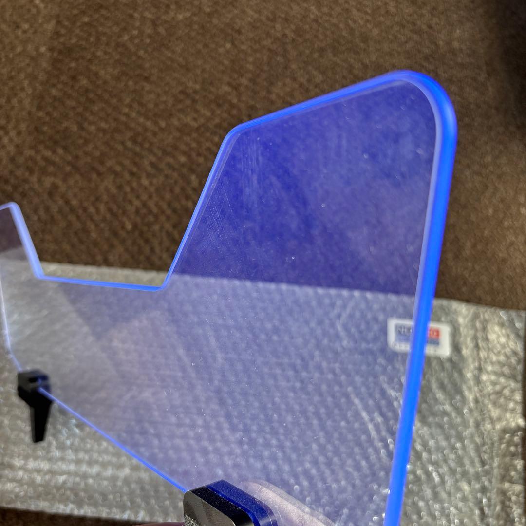 ま*ろ様 NDロードスター用ウィンドブロッカー蛍光バイオレッド