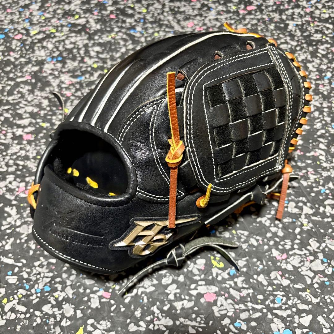 ハイゴールド 己極 軟式用 内野手用 グローブ HI-GOLD バスケットウェブ